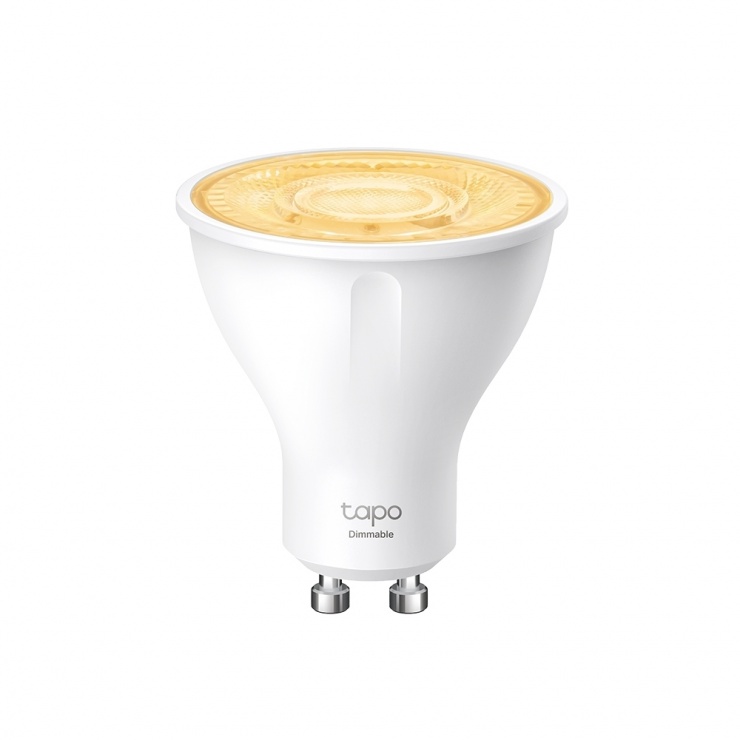 Imagine Bec LED inteligent Wi-Fi Smart GU10 lumina calda/intensitate reglabila, TP-LINK Tapo L610